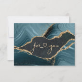 BUSINESS GIFT CERTIFICATE | Modern Marble Gold (Voorkant)