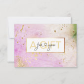 BUSINESS GIFT CERTIFICATE | Modern Watercolour (Voorkant)