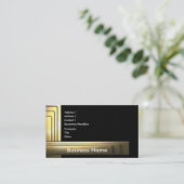 business_goud visitekaartje (Staand voorkant)