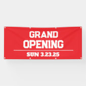 Business Grand Opening Aangepaste banner (Horizontaal)