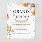 Business Grand Opening Ballonnen & lint snijden Flyer (Voorkant)