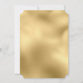 Business Grand ReOpening Faux Gold Kaart (Achterkant)