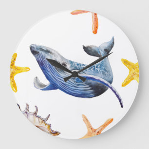 Business Graph Whale: Kandelaar Grafiek Grote Klok