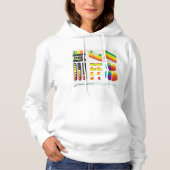 Business Graphs Womens Hoodie (Voorkant)