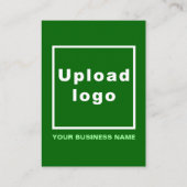 Business Green Enclosure Kaart (Achterkant)