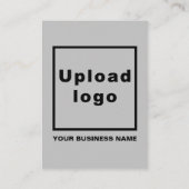 Business Grey Enclosure Kaart (Achterkant)