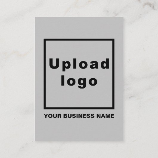 Business Grey Enclosure Kaart (Achterkant)