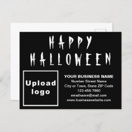 Business Halloween Black Holiday Briefkaart