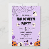 Business Halloween Mixer Office Party Custom Kaart (Voorkant)