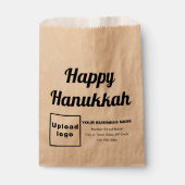 Business Hanukkah Brown Paper Bag Bedankzakje (Voorkant)