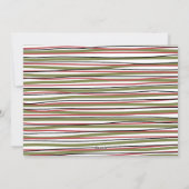 Business Happy Holiday Rustic Pine Tree Branches Feestdagenkaart (Achterkant)