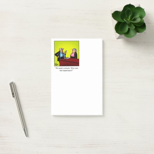 Business Humor Post- IT Notes (Kantoor)