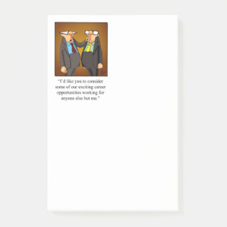 Business Humor Post- IT Notes