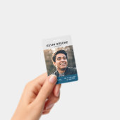 Business ID Logo | Foto personeelsbadge Badge (Handheld)