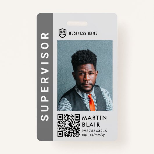 Business ID Logo | Moderne medewerkers van fotomed Badge (Voorkant)