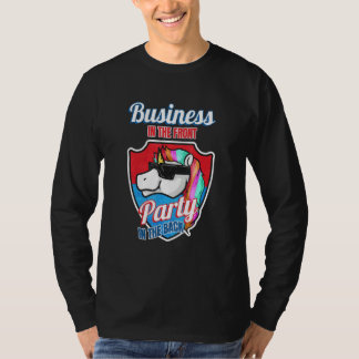 Business In The Front Party In The Back  Mullet T-shirt