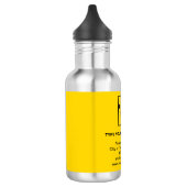 Business Information Yellow Label Waterfles (Links)