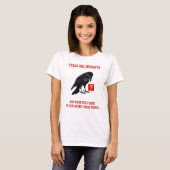 Business Intelligence Analist bij Custom Crow T-shirt (Voorkant volledig)
