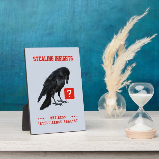 Business Intelligence-analist Crow Fotoplaat (Zijkant)