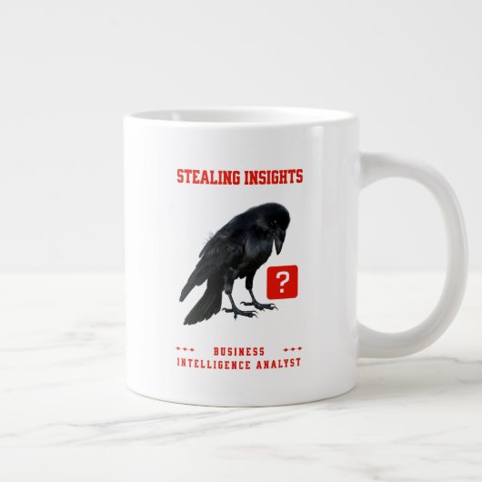 Business Intelligence-analist Crow Grote Koffiekop (Rechts)
