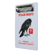 Business Intelligence-analist Crow Mini Klembord (Angled2)