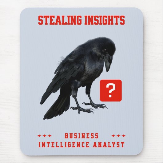 Business Intelligence-analist Crow Muismat (Voorkant)