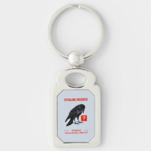 Business Intelligence Analist Crow Sleutelhanger