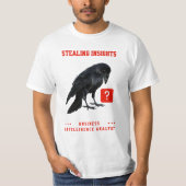 Business Intelligence-analist Crow T-shirt (Voorkant)