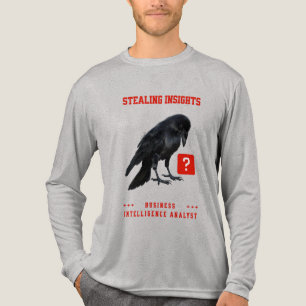 Business Intelligence Analist Crow Tri-Blend Shirt