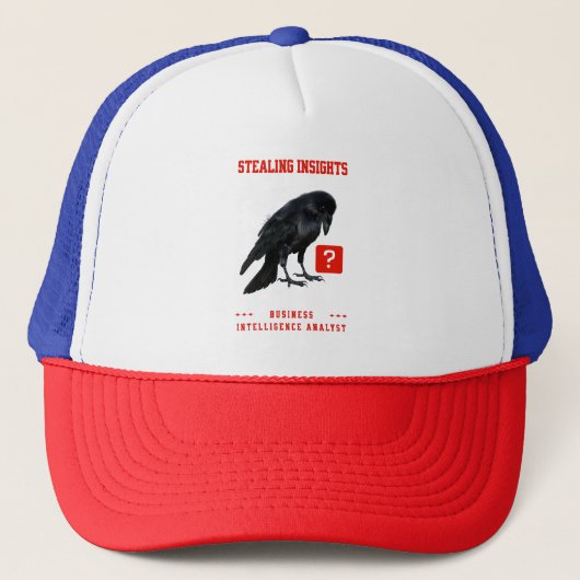 Business Intelligence Analist Crow Trucker Pet (Voorkant)