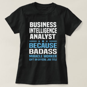 Business Intelligence-analist T-shirt
