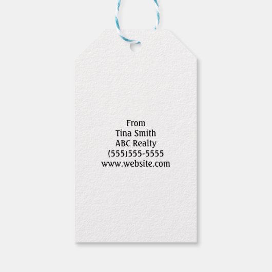 Business Je bent opgeboden Halloween Cadeaulabel (Achterkant)