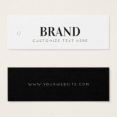 Business Label Hang Label Mini Visitekaartjes (Voorkant /achterkant)