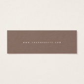 Business Label Hang Label Mini Visitekaartjes (Achterkant)