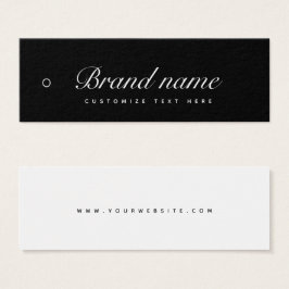 Business Label Hang Label Mini Visitekaartjes