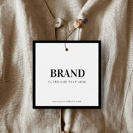 Business Label Hang Label Vierkante Visitekaartjes