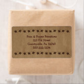 Business Label Little Rusty Stars (Insitu)