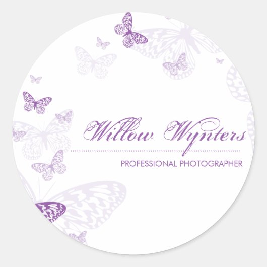 BUSINESS LABEL :: Vlinders 3 (Voorkant)