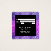 Business Lace Lingerie Boutique Gift Kaart (Achterkant)