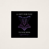 Business Lace Lingerie Boutique Gift Kaart (Voorkant)