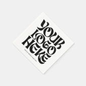 Business Large Logo and Text Servet (Hoek)