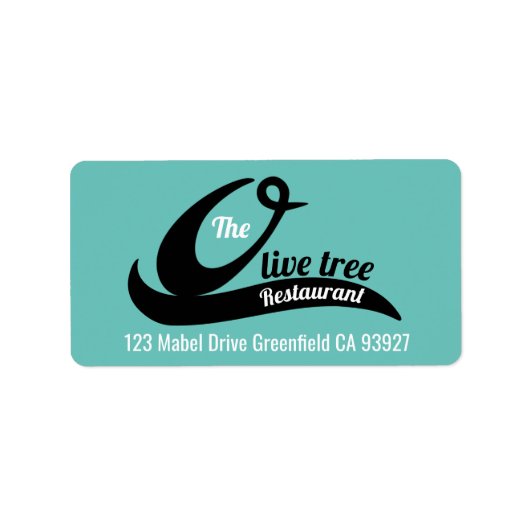 Business Letter O Etiket (Voorkant)