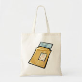 Business Letter Tote Bag (Voorkant)