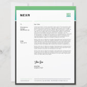Business Letterhead Template (Voorkant)