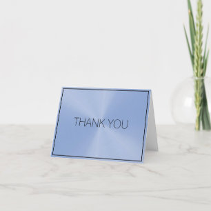 Business Light Blue Bedankkaart