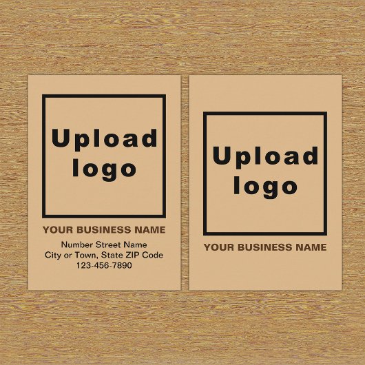 Business Light Brown Enclosure Kaart