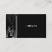 business_lines_vertical visitekaartje (Voorkant)