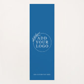Business Logo Aangepaste tekst Branded Gift Ocean  Yogamat (Voorkant)