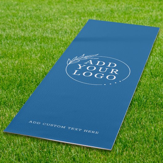 Business Logo Aangepaste tekst Branded Gift Ocean  Yogamat