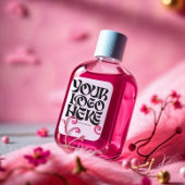 Business Logo and Text Water-proof Clear Sticker